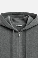 COMFORT HOOD TECHNICAL SWEATSHIRT