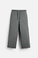 WIDE FIT JOGGER PANTS