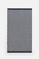 CHECKERED BEACH TOWEL