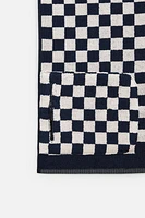 CHECKERED BEACH TOWEL