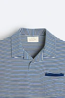 STRIPED JACQUARD POLO