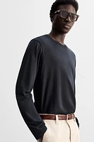 LIGHTWEIGHT LONG SLEEVE COTTON SHIRT