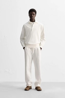 PLEATED JOGGING PANTS