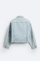 CROPPED DENIM JACKET