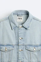 CROPPED DENIM JACKET