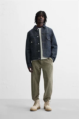 TAPERED CORDUROY PANTS