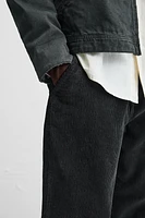 TAPERED CORDUROY PANTS