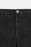 TAPERED CORDUROY PANTS