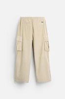 CORDUROY CARGO PANTS