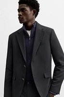 WOOL BLEND SUIT JACKET