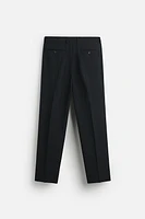 WOOL BLEND SUIT PANTS