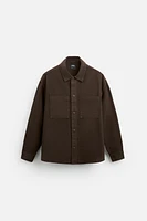 COTTON - LINEN OVERSHIRT