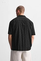 GEOMETRIC JACQUARD SHIRT