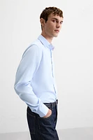 TEXTURED WEAVE TWILL SHIRT