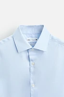 TEXTURED WEAVE TWILL SHIRT