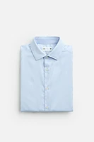 TEXTURED WEAVE TWILL SHIRT