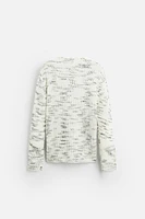 UNEVEN JACQUARD SWEATER