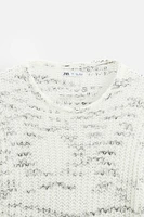 UNEVEN JACQUARD SWEATER