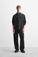 OVERDYED JACQUARD SHIRT