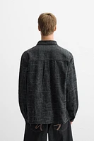 OVERDYED JACQUARD SHIRT