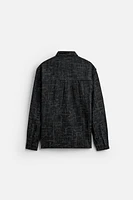 OVERDYED JACQUARD SHIRT