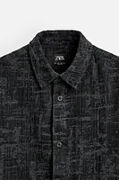 OVERDYED JACQUARD SHIRT