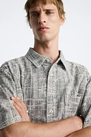 DENIM JACQUARD SHIRT