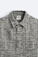 DENIM JACQUARD SHIRT