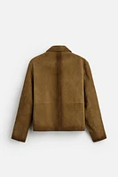 SUEDE LEATHER JACKET