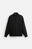 RAISED JACQUARD SHIRT