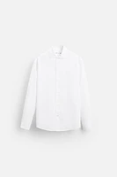 TEXTURED WEAVE TWILL SHIRT