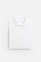 TEXTURED WEAVE TWILL SHIRT