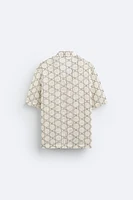 OPENWORK JACQUARD SHIRT