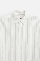 STRIPED POPLIN SHIRT