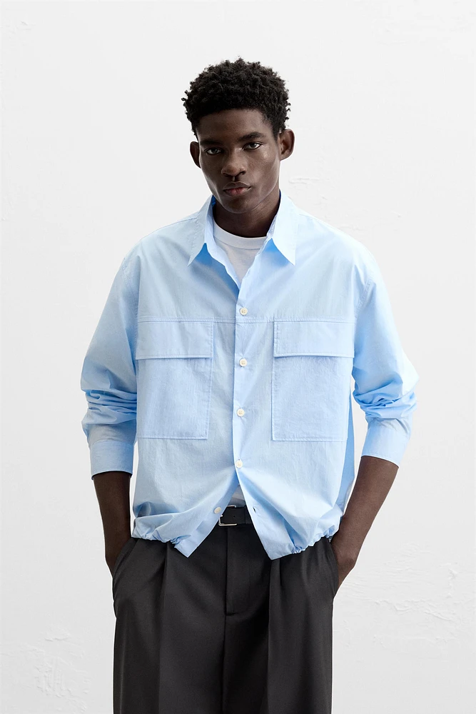 POCKET OVERSHIRT