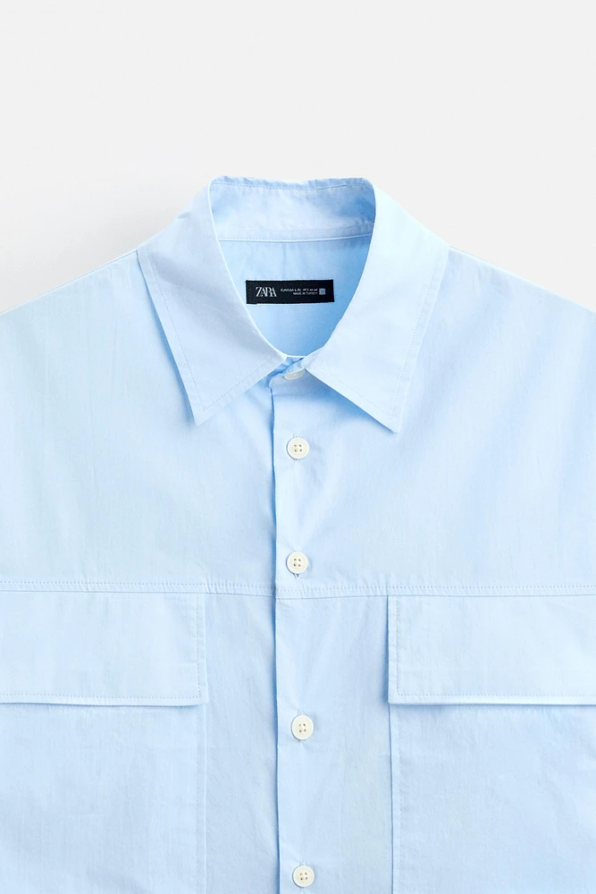 POCKET OVERSHIRT