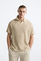 TEXTURED POLO