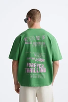 GRAFFITI TEXT T-SHIRT