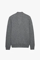 WOOL ZIPPER SWEATER X STEFANO PILATI