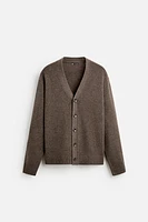 WOOL - CASHMERE CARDIGAN