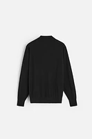 WOOL - CASHMERE LIGHTWEIGHT KNIT POLO