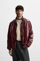 TECHNICAL SHINY FINISH JACKET