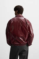 TECHNICAL SHINY FINISH JACKET