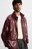 TECHNICAL SHINY FINISH JACKET