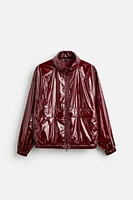 TECHNICAL SHINY FINISH JACKET