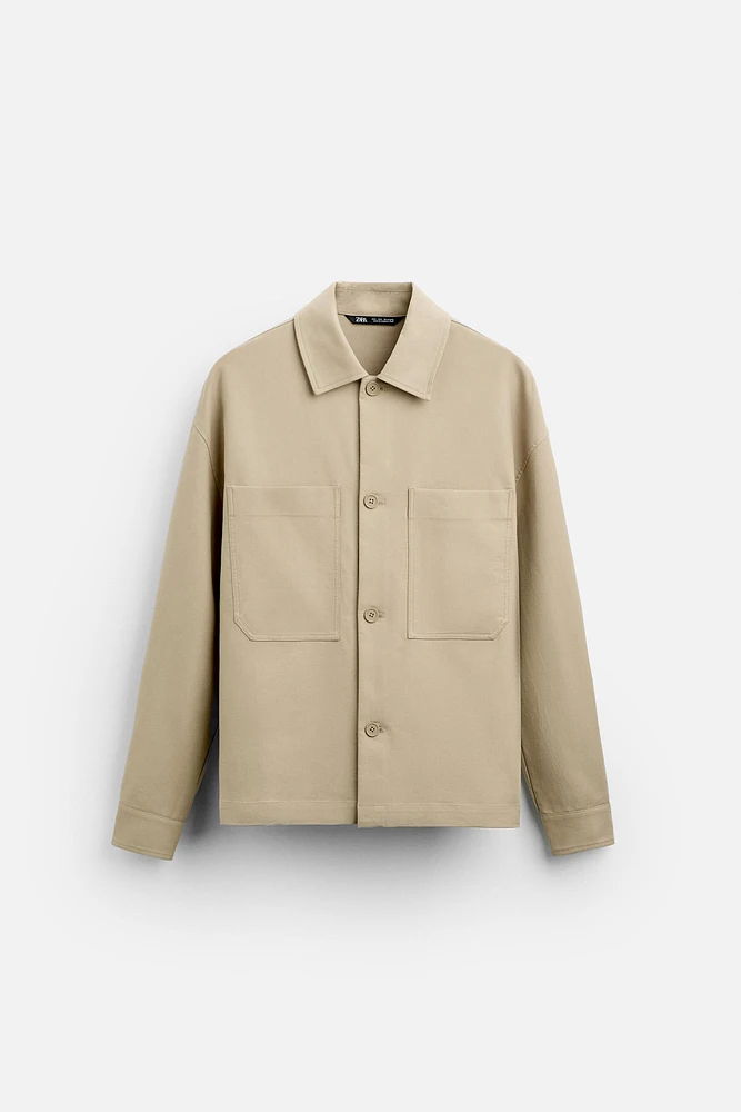 POCKET OVERSHIRT