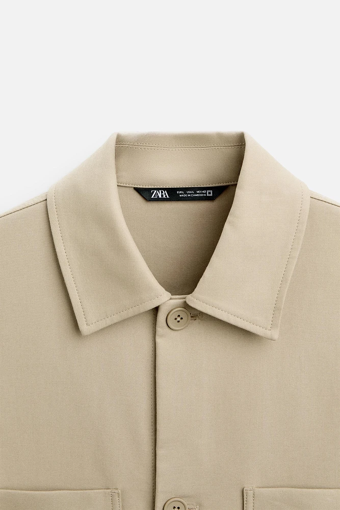 POCKET OVERSHIRT