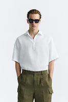 100% LINEN POLO SHIRT