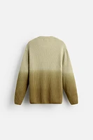 DÉGRADÉ RIBBED SWEATER