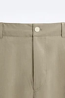 LYOCELL BLEND PANTS